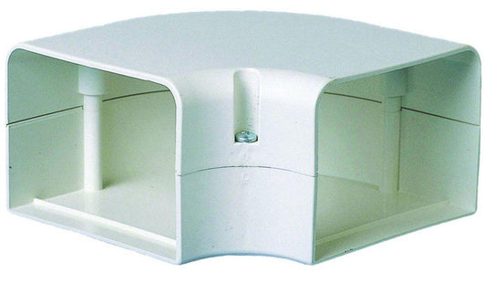 DiversiTech® SpeediChannel™ 4 in. Line Set Cover 90? Flat Bend