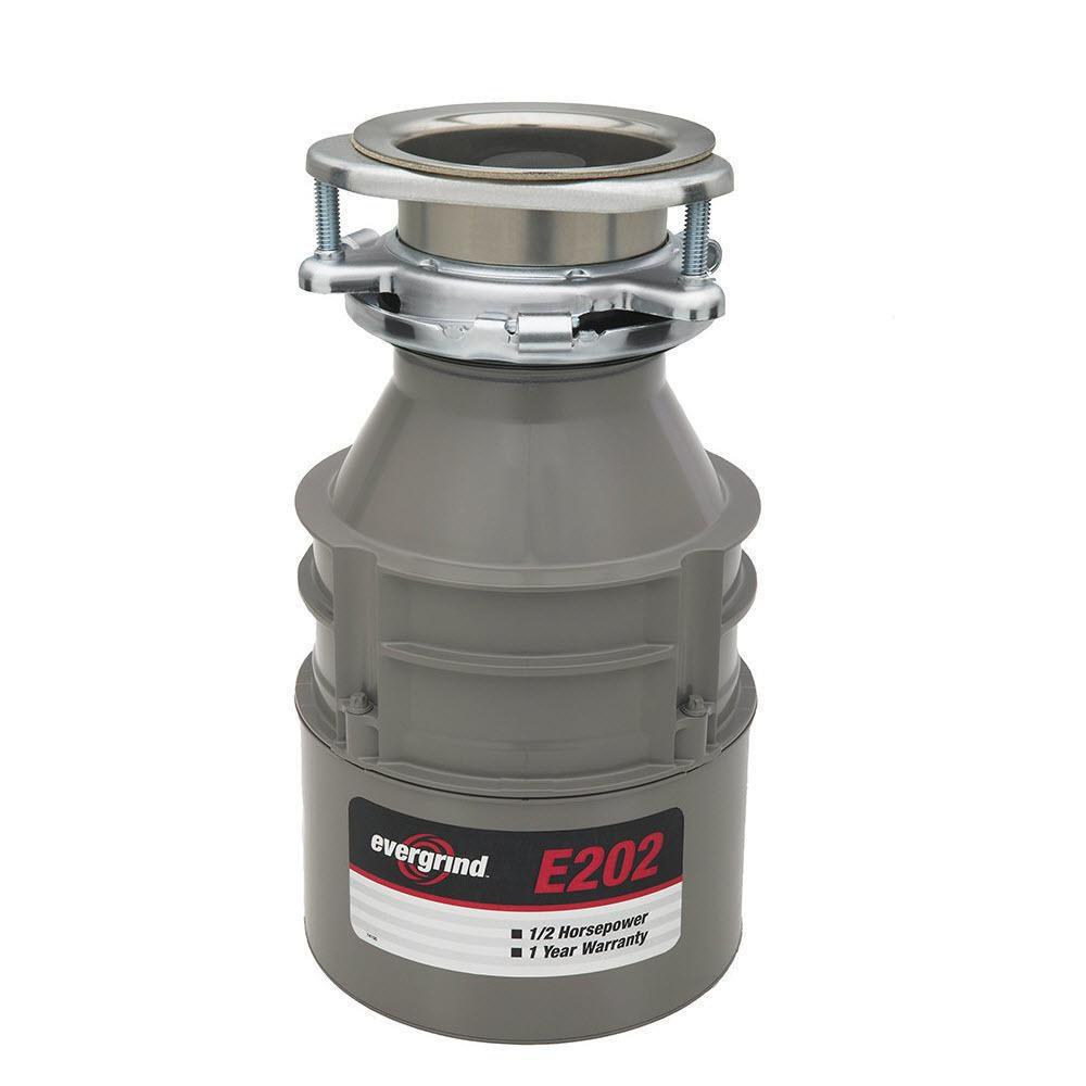InSinkErator® Evergrind® 1/2 hp Continuous Feed Garbage Disposal with Power Cord