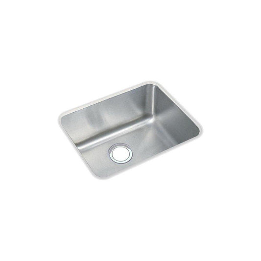 Elkay Lustertone® 20-1/2 in. Undermount Stainless Steel Single Bowl Kitchen Sink in Lustrous Satin