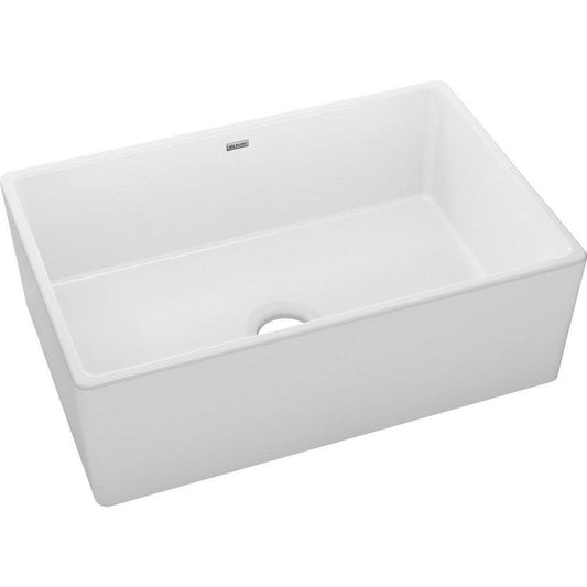 Elkay Explore™ 29-7/8 in. Farmhouse Fireclay Single Bowl Kitchen Sink in White