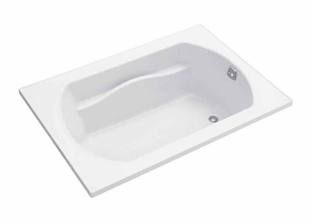 Sterling Lawson® 60 x 42 in. Soaker Drop-In Bathtub with Reversible Drain in White