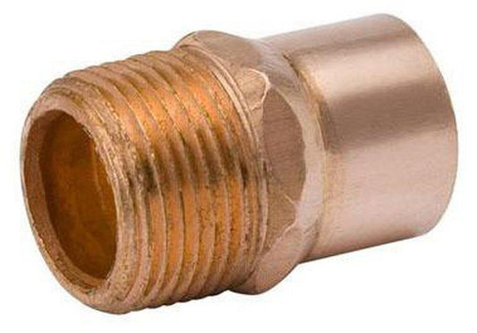 2-1/2 x 2 in. Copper Male Adapter