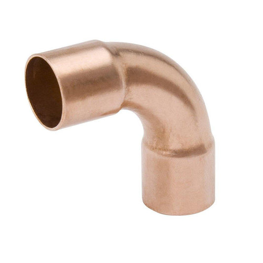 1-1/2 x 1-1/4 in. Copper 90° Long Turn Elbow (1-5/8 x 1-3/8 in. OD)