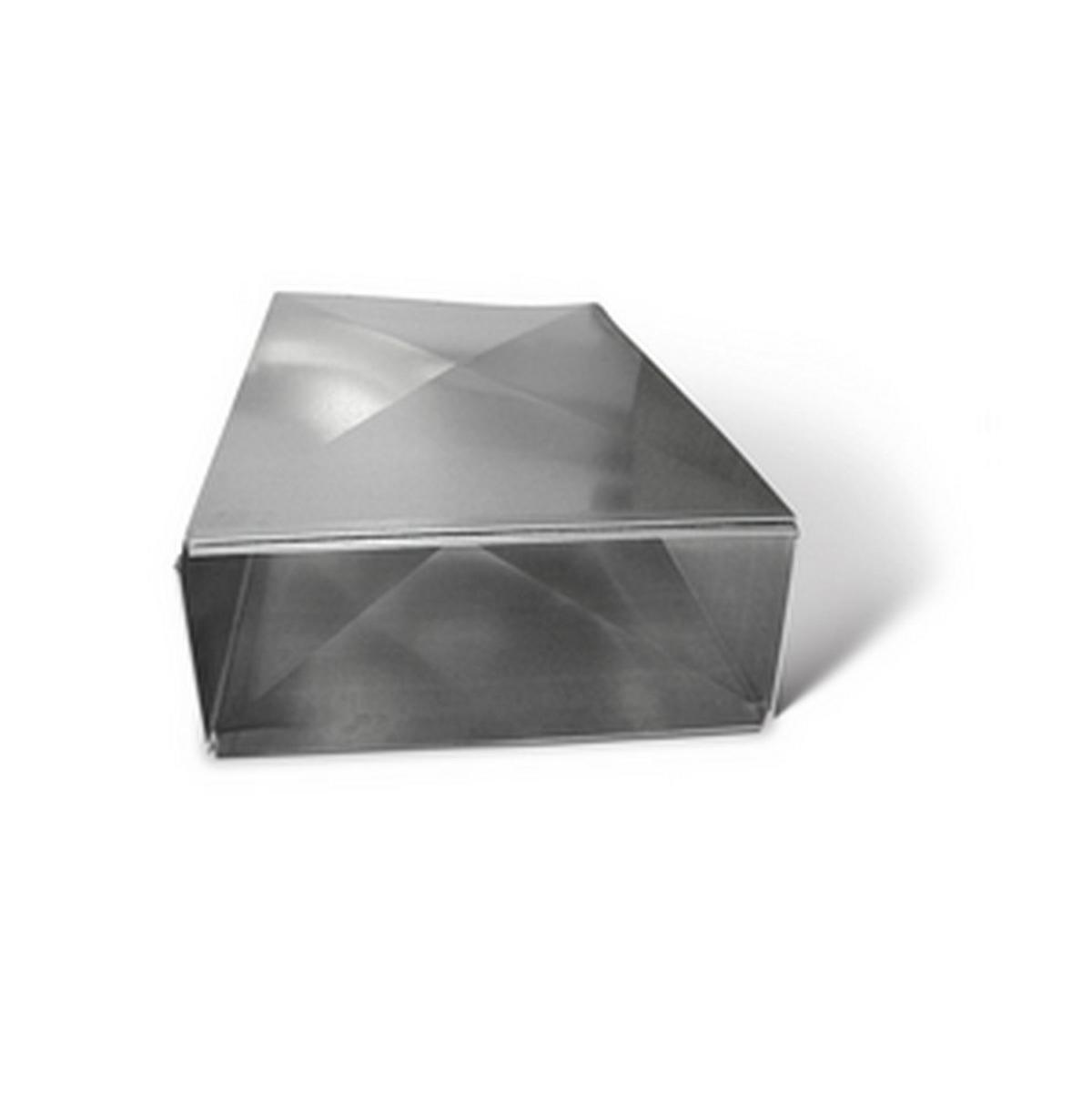 10 x 10 x 48 in. Galvanized Steel Rectangular Duct Pipe