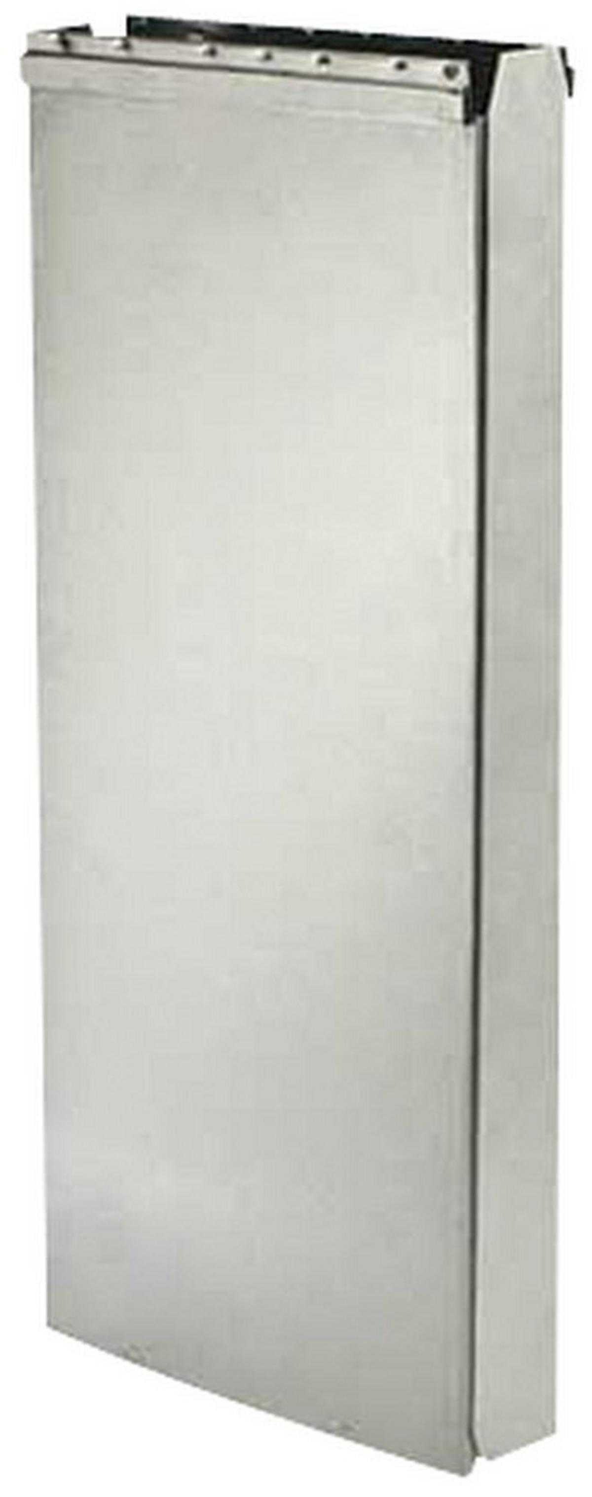 10 x 10 x 96 in. Galvanized Steel Duct Wall Stack