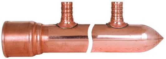 Sioux Chief PowerPex® BranchMaster™ Copper Solvent Weld x Spin Closed 1 in. 6 Outlet Valve Manifold
