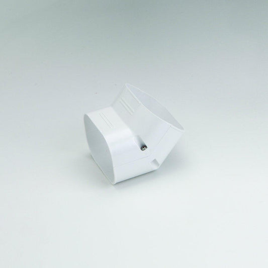 2-3/4 x 4 in. OD Vertical 45 Degree Elbow in White