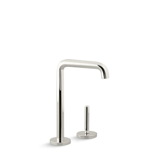 Kallista One™ Single Handle Bar Faucet in Nickel Silver