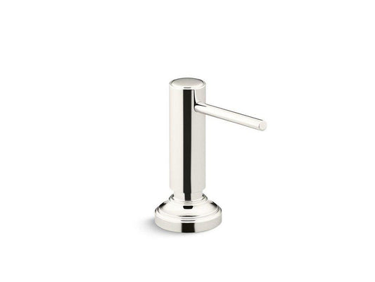 Kallista Quincy™ Soap or Lotion Dispenser in Silver Nickel