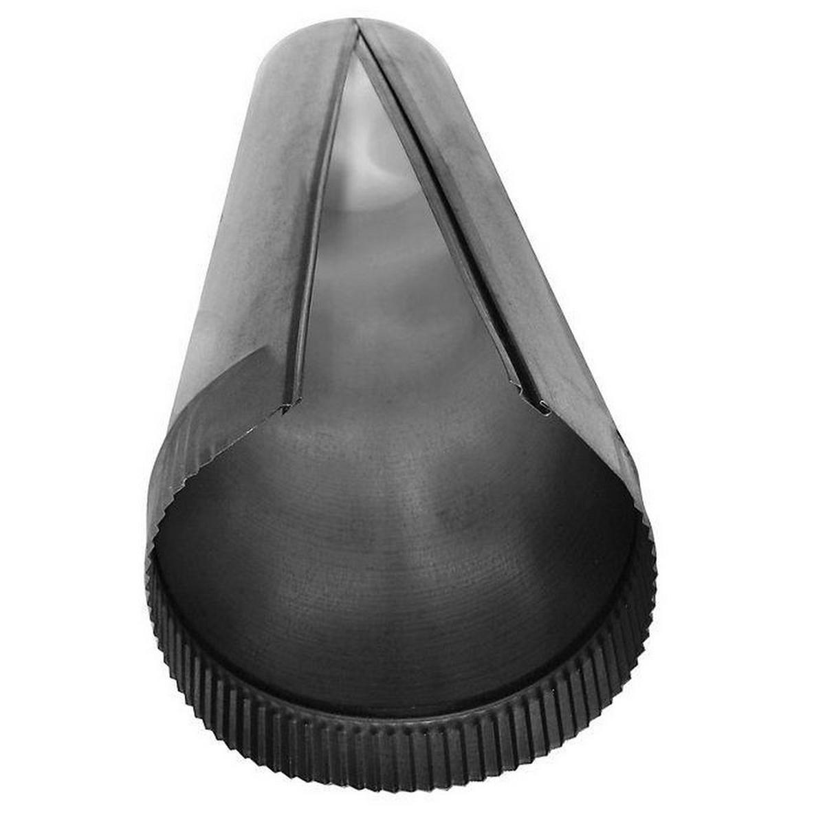 22 in. x 3 ft. 24 ga Snap Lock Knock Down Pipe