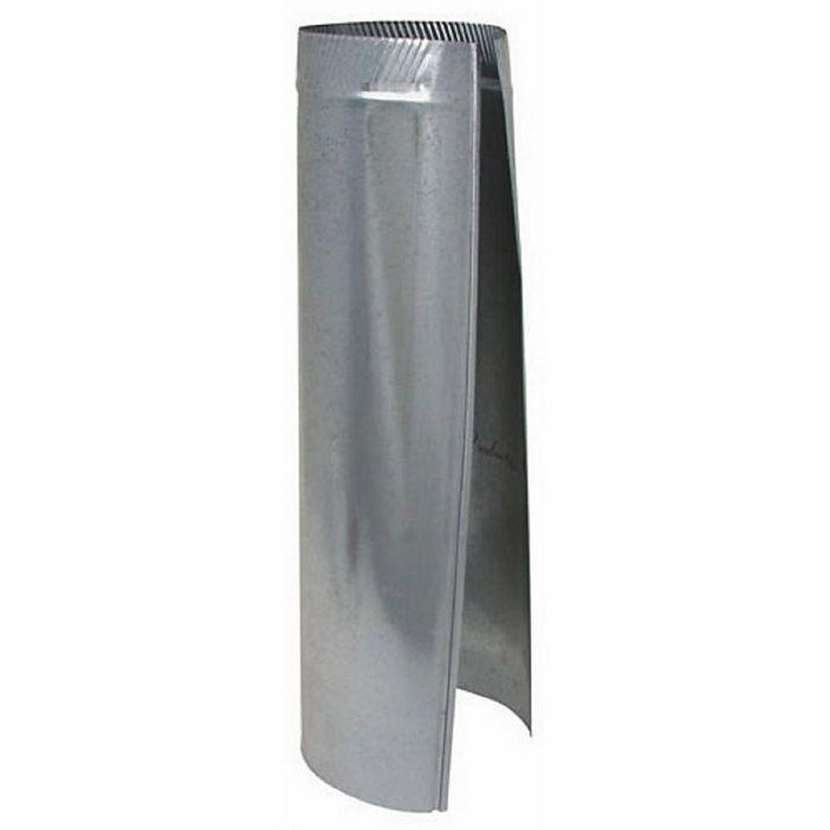 3 in x 30 in 28 ga Galvanized Steel Round Duct Pipe