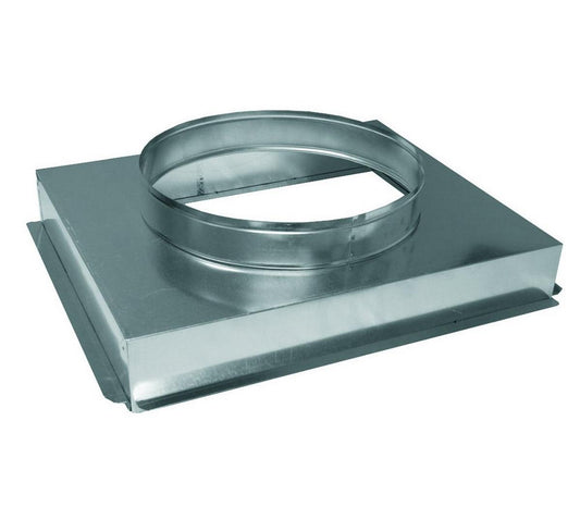 24-1/4 in x 24-1/4 in 26 ga Return Air Plenum