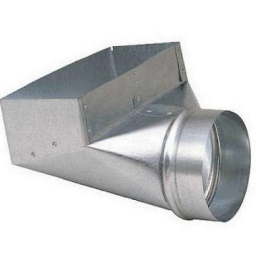 3-1/4 x 14 x 7 in. 90 Degree Boot Galvanized Steel 26 ga