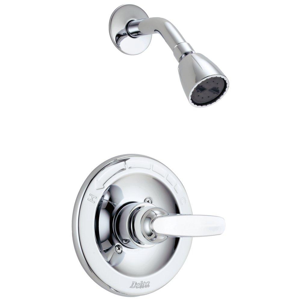 Delta Faucet Foundations® One Handle Single Function Shower Faucet in Chrome (Trim Only)