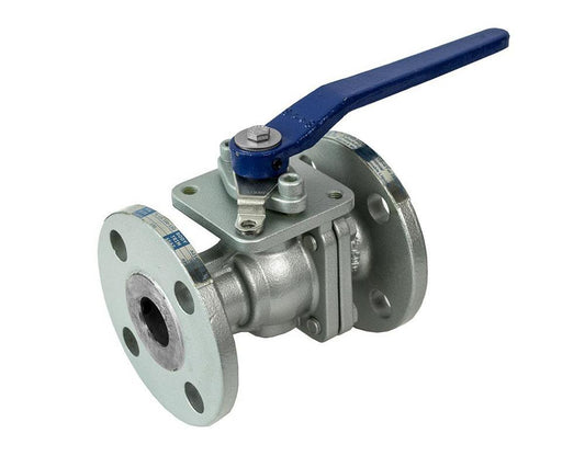 Flow-Tek Series F15 3/4 in. Carbon Steel and Stainless Steel Full Port Flanged 150# Ball Valve