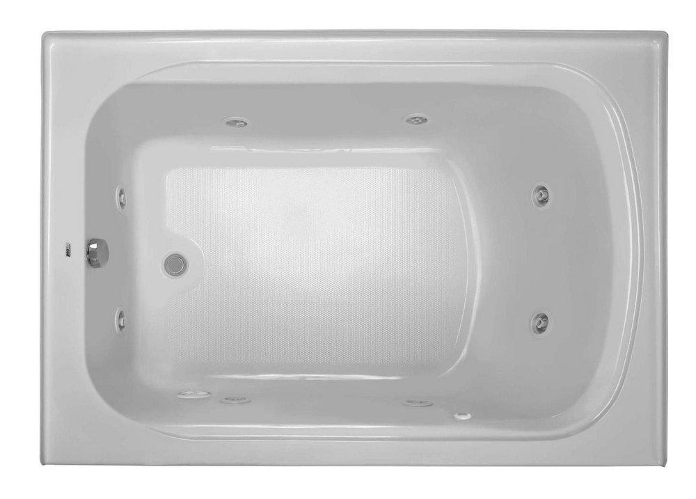 PROFLO® Plus A Series 60 in. x 42 in. Whirlpool Alcove Bathtub with Right Drain in White