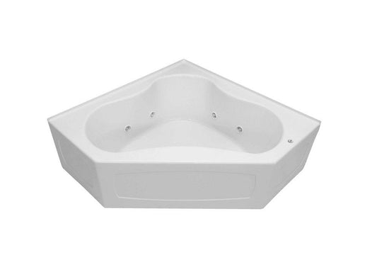 PROFLO® Grass Valley 60 x 60 in. Soaker Corner Bathtub in White