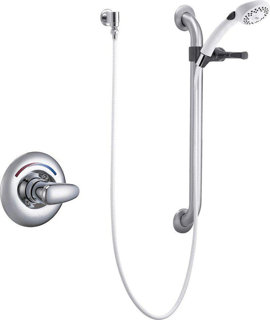 Delta Faucet MultiChoice® Universal Single Handle Dual Function Shower System in Polished Chrome Plated