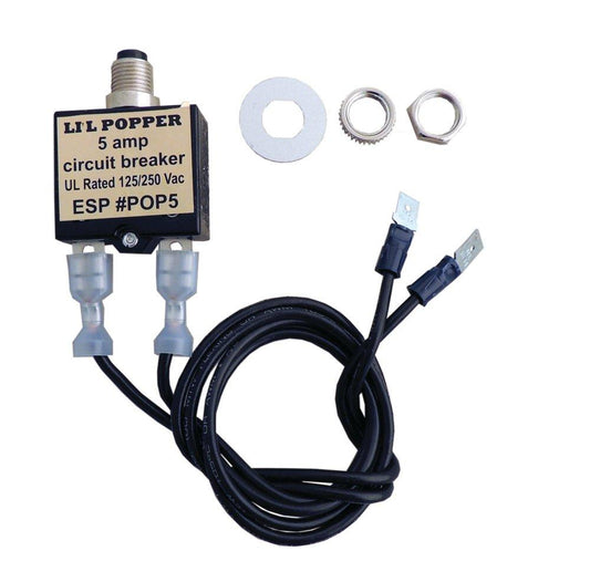 Supco LI'L POPPER® 5A 120/240V Control Board Circuit Breaker