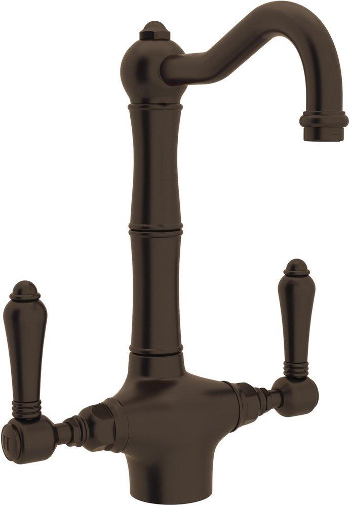 Two Handle Bar Faucet in Tuscan Brass