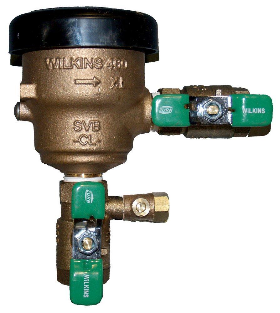 Zurn Wilkins Model 460XL FNPT Bronze 1 in. 150 psi BFP Vacuum Breaker