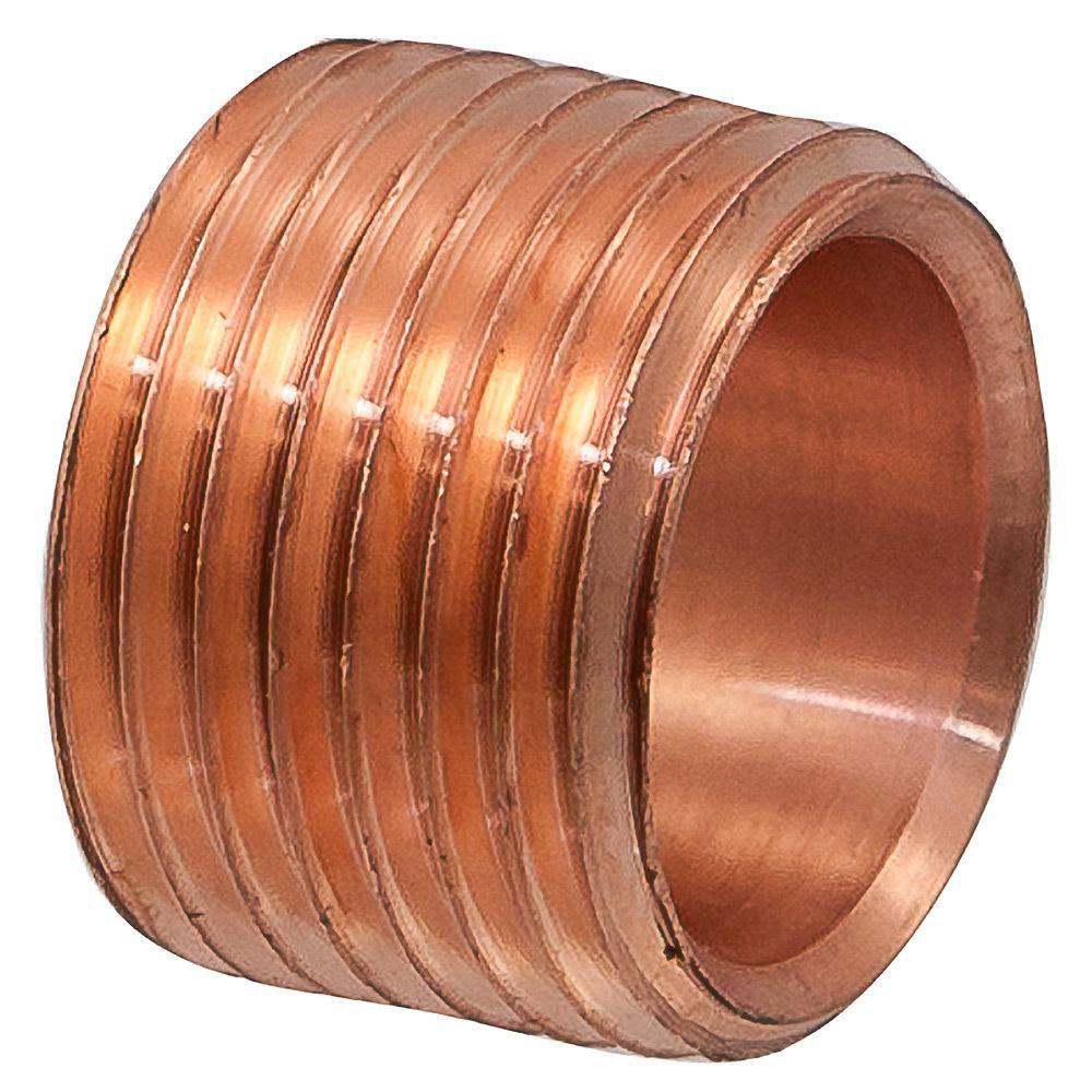 1/2 in. Copper Flush Male Adapter