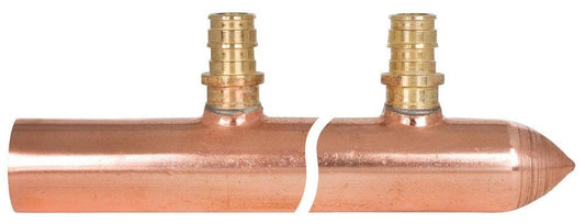 Sioux Chief PowerPex® BranchMaster™ Copper Male Sweat x Spin Closed 1 in. 6 Outlet Valve Manifold