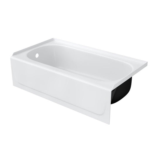 PROFLO® Folsom 54 in. x 30 in. Soaker Alcove Bathtub with Left Drain in White