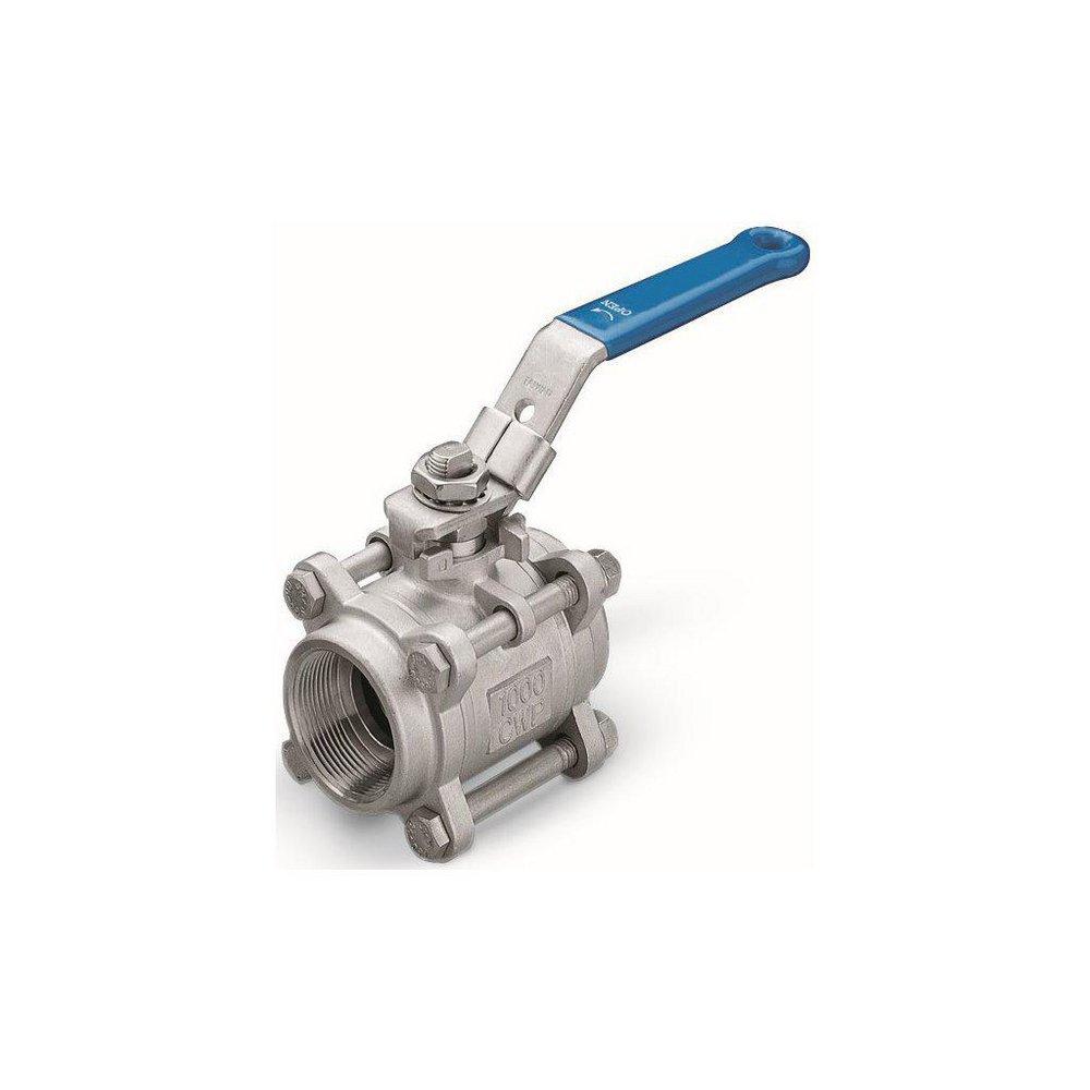 Jamesbury Value-Line® Series 3 1/2 in. Carbon Steel Standard Port Socket Weld 1000# Ball Valve w/PTFE Seats