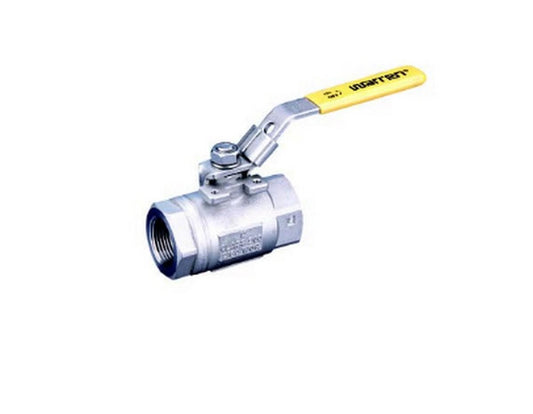 Warren Valve LP W21 Series 1/2 in. Stainless Steel Reduced Port Threaded 900# Ball Valve