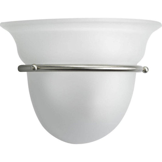 Progress Lighting Torino 100W 1-Light Wall Sconce in Brushed Nickel
