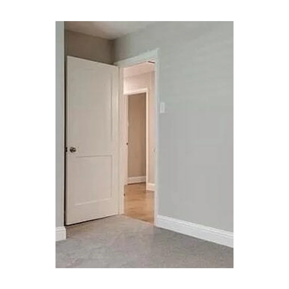 24 in x 80 in White Shaker 2-Panel Solid Core Primed MDF Interior Door Slab