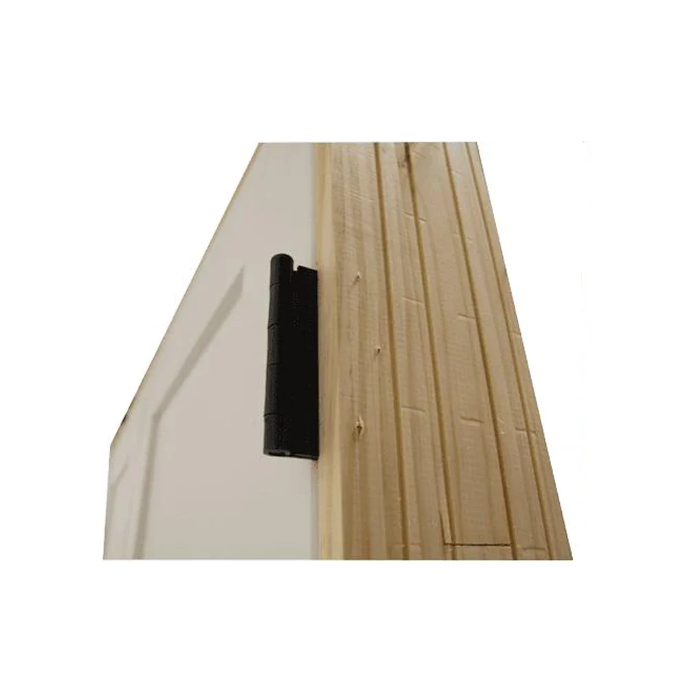 72 in X 96 in White Shaker 1-Panel Solid Core Primed MDF Prehung Interior French Door