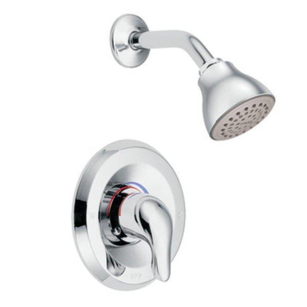 Moen Chateau® One Handle Single Function Shower Faucet in Chrome (Trim Only)