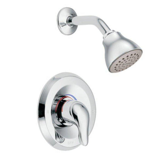 Moen Chateau® One Handle Single Function Shower Faucet in Chrome (Trim Only)