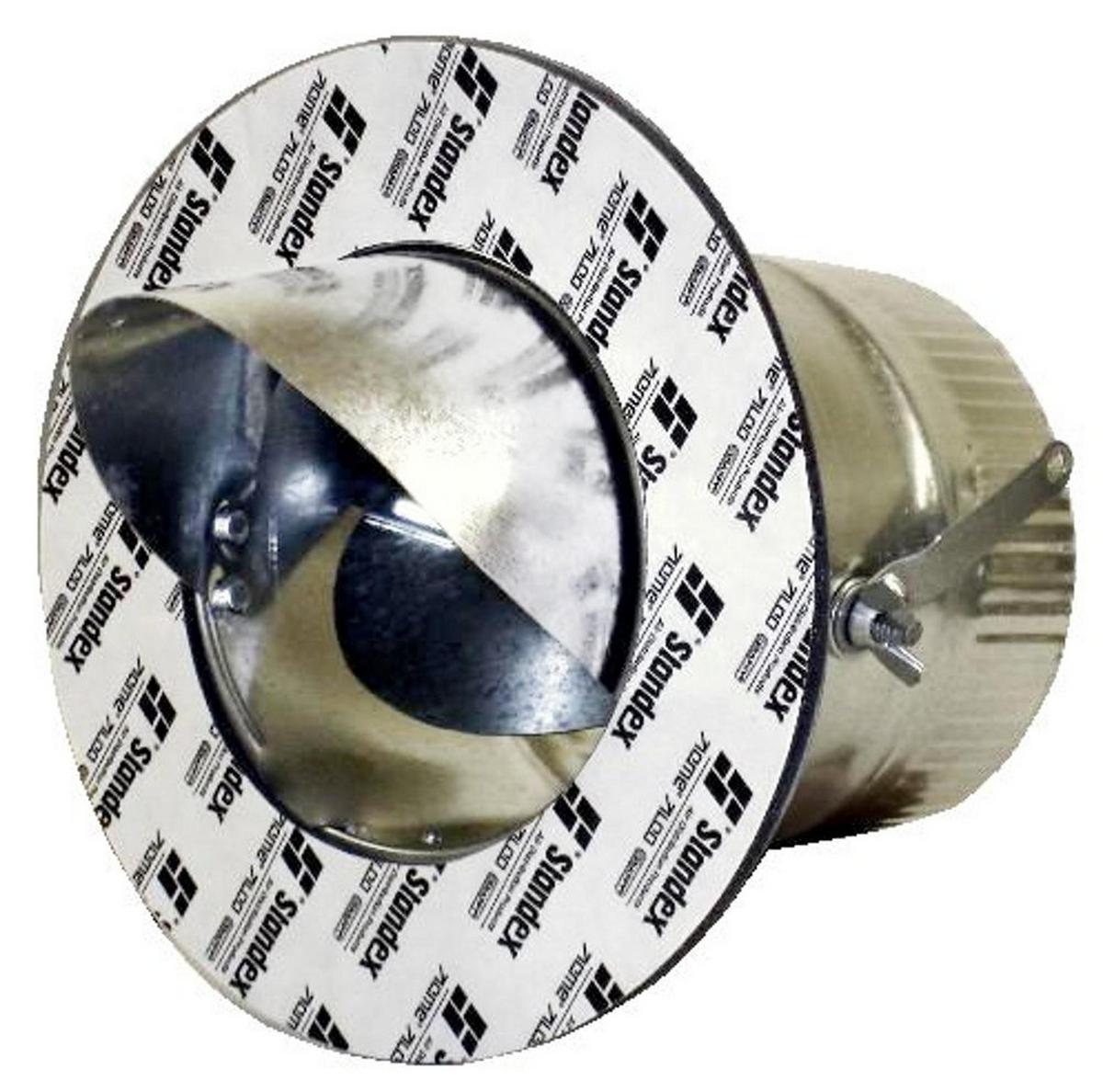 8 x 11 in. Galvanized Steel Starting Collar in Round Duct