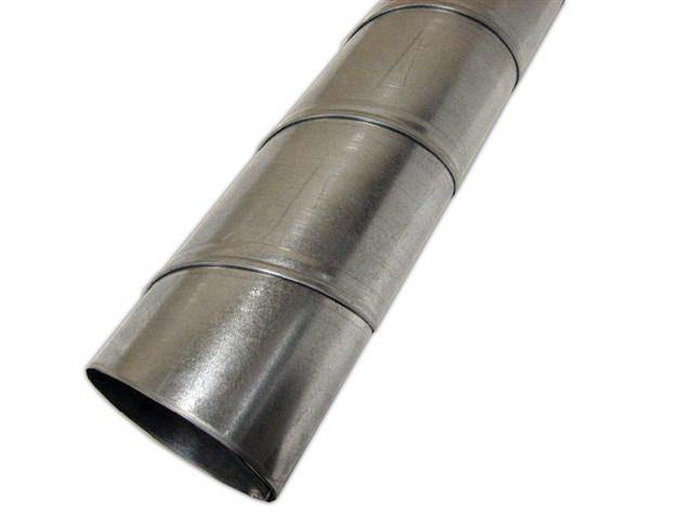 22 in x 120 in 22 ga Galvanized Steel Spiral Duct Pipe