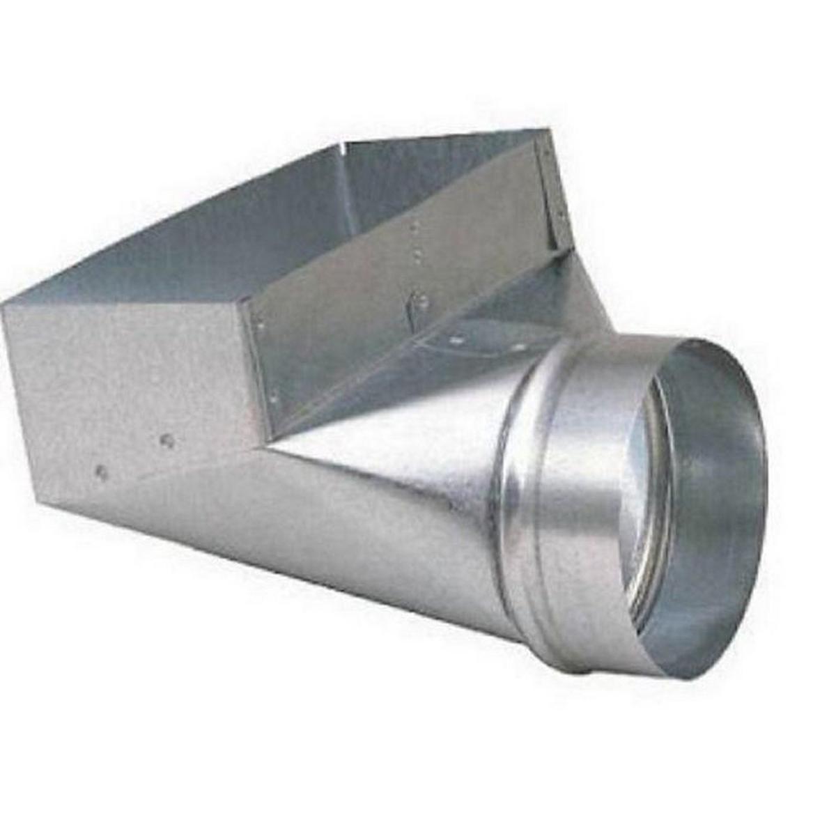 3-1/4 x 14 x 8 in. 90 Degree Boot Galvanized Steel 30 ga