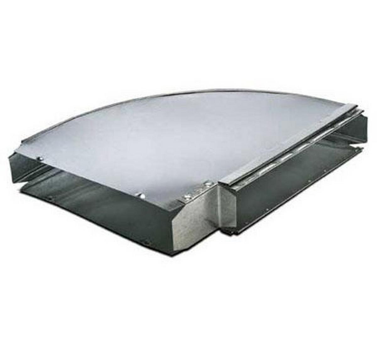 3-1/4 x 10 in. 26 ga 90 Degree Duct Elbow