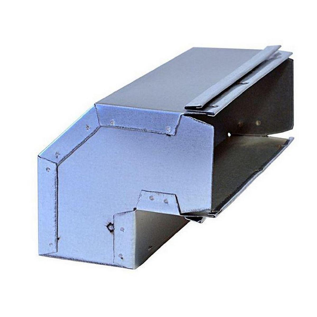 3-1/4 x 10 in. 26 ga 90 Degree Duct Elbow