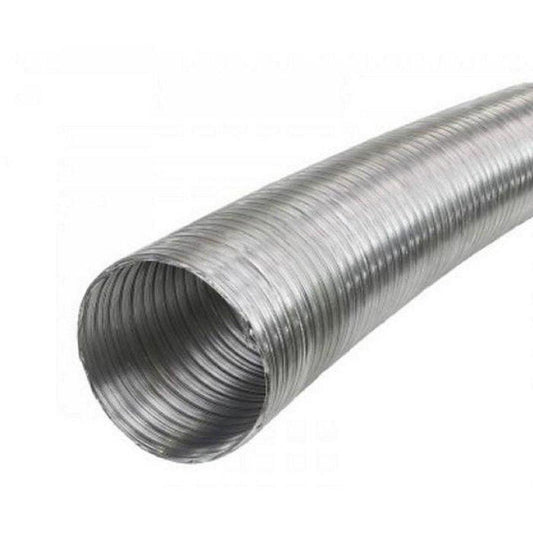 4 in. x 10 ft. Silver Uninsulated Flexible Air Duct