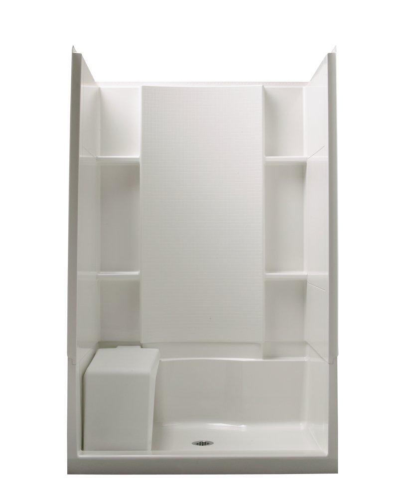 Sterling Accord® 48 x 36 x 55-1/8 in. Complete Shower Wall Set in White