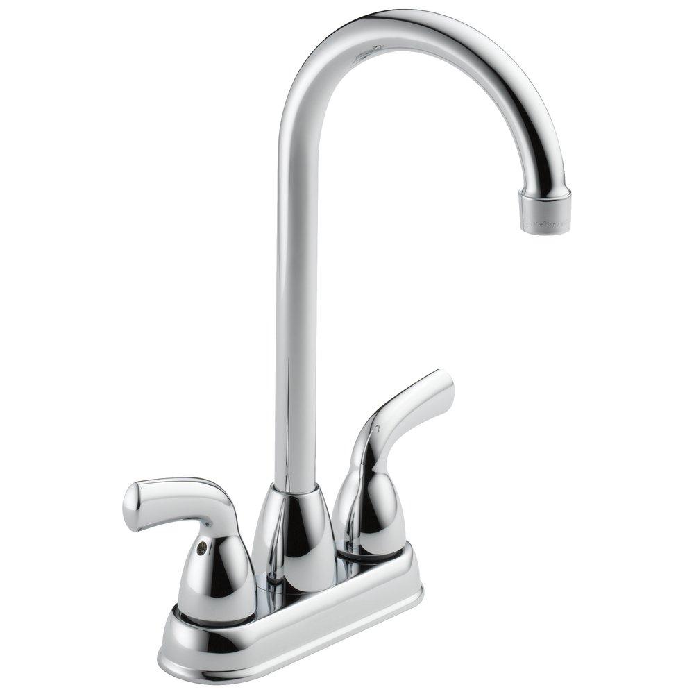 Delta Faucet Foundations® Two Handle Centerset Bar Faucet in Chrome