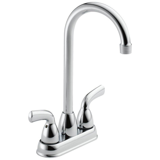 Delta Faucet Foundations® Two Handle Centerset Bar Faucet in Chrome