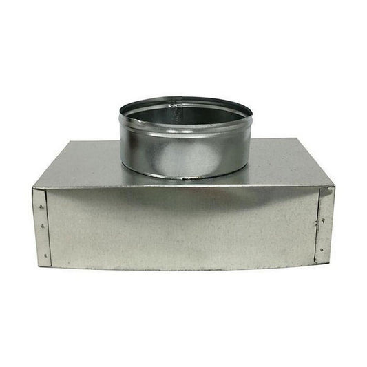 6 x 14 x 4 in. 26 ga Ears Solid Box