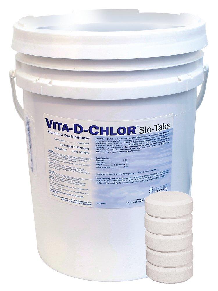 Integra Vita-D-Chlor™ Slo-Tab Dechlorination Tablets 140 per Pail