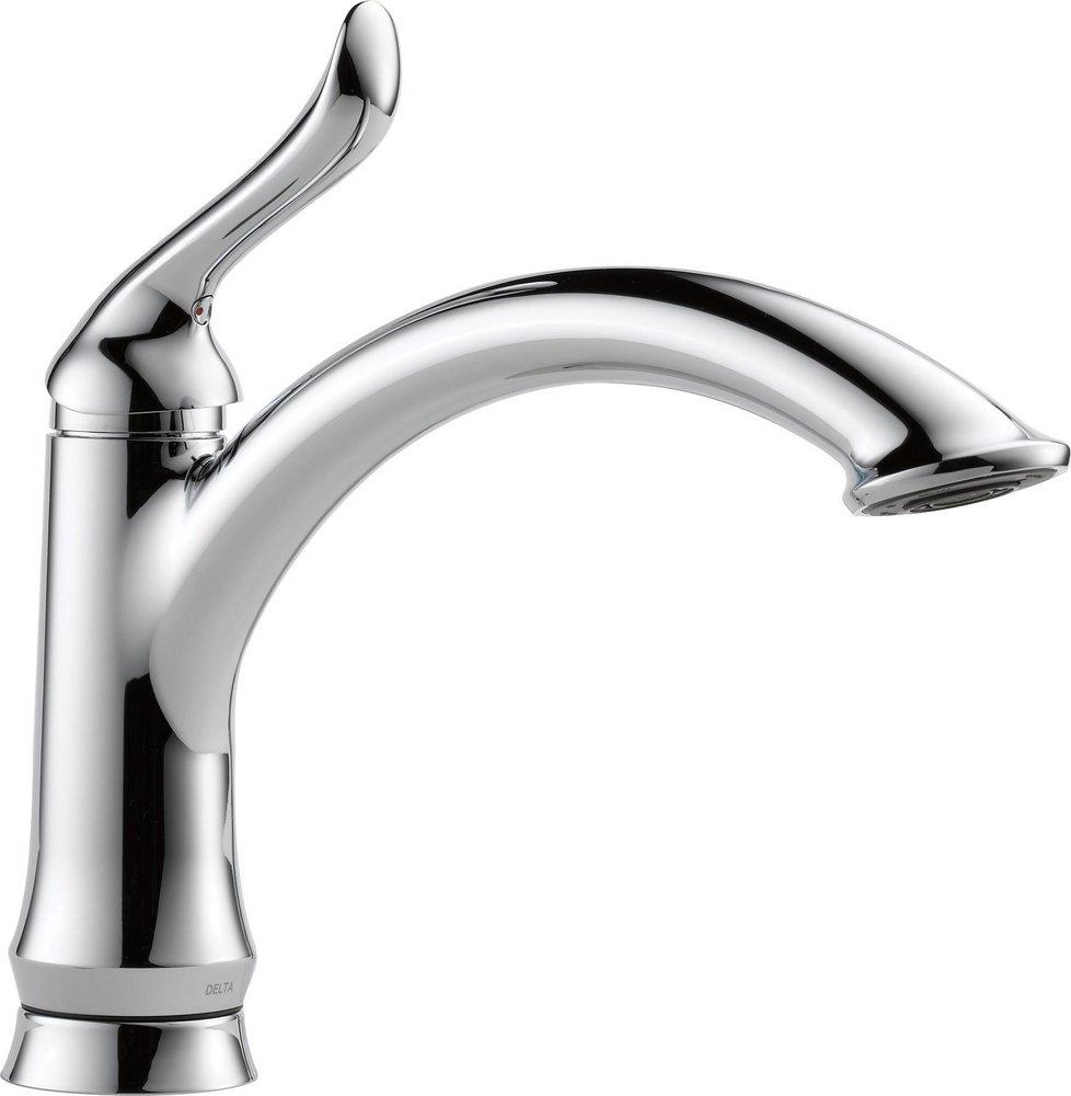 Delta Faucet Linden™ Single Handle Kitchen Faucet in Chrome