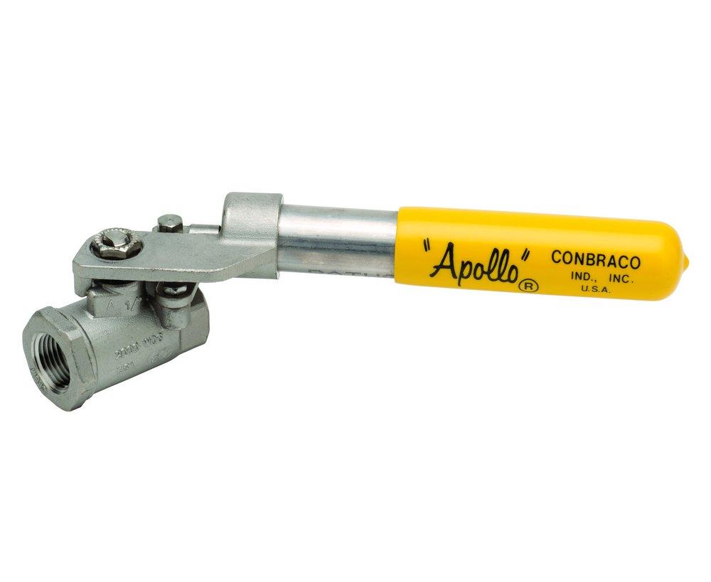 Apollo Valves 76-500 Series 3/8 in. Stainless Steel Standard Port FNPT 2000# Ball Valve