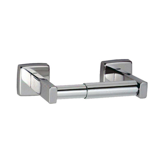 Single Roll Toilet Paper Dispenser in Stainless Steel
