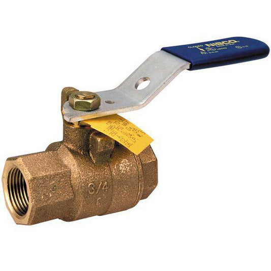 NIBCO T-585-70-UL 3/4 in. DZR Bronze Full Port NPT 250# Ball Valve